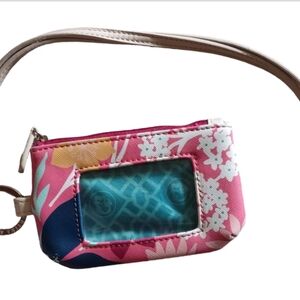 Spartina Pink Meadow Lanyard ID Pouch - Oh So Witty by Spartina 449